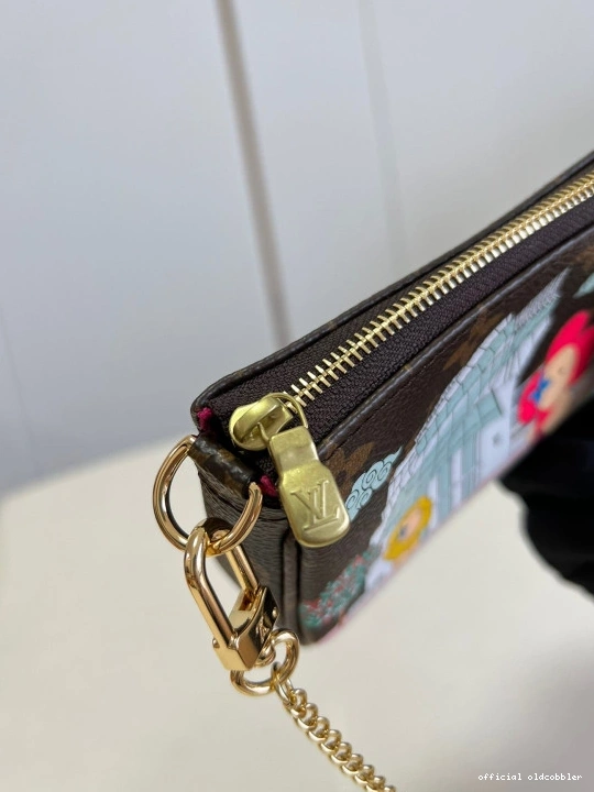 Official oldcobbler MINI LOUIS ACCESSOIRES POCHETTE VUITTON 0804
